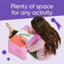 HearthSong - Portable Folding Lap Desk With Storage Activity Tray -Barbie Store GUEST a3c75ba9 c37d 47c1 bb3e a94c4c0bf26f