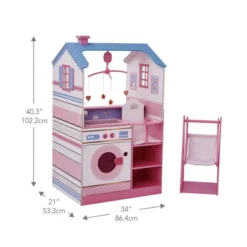 Olivia's Little World Childrens Wooden Doll Changing Station Dollhouse TD-11460W 17 Olivia's Little World Childrens Wooden Doll Changing Station Dollhouse TD-11460W -Barbie Store GUEST a458c422 f233 4802 8670 19237a82124a