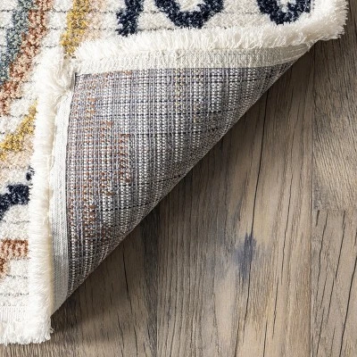 Kaarina Multi Rainbow Kids Fringe Area Rug 8 Kaarina Multi Rainbow Kids Fringe Area Rug - Image 6