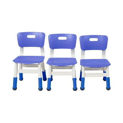 ECR4Kids Resin Classroom Chairs, Indoor Kids Seating With Adjustable Seat Height (2-Pack) 9 ECR4Kids Resin Classroom Chairs, Indoor Kids Seating With Adjustable Seat Height (2-Pack) - Image 7