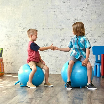 Gaiam Stay N Play Ball Kids' Active Sitting Chair 4 Gaiam Stay N Play Ball Kids' Active Sitting Chair - Image 2