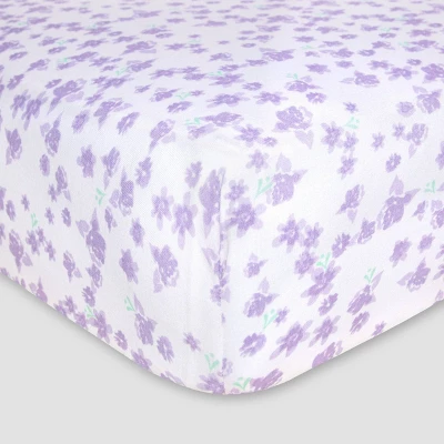 Burt's Bees Baby® Organic Jersey Fitted Crib Sheet 9 Burt's Bees Baby® Organic Jersey Fitted Crib Sheet - Image 7