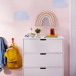 Rainbow Neon Kids' Wall Decor - Pillowfort™ -Barbie Store GUEST a5c5b923 d147 40ad 9cbf ea72124de9c8