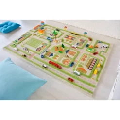 39"x59" Traffic Green 3D Play Rug - IVI -Barbie Store GUEST a6c9e454 c086 4b2b a224 144e5a26f3ee