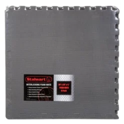 Foam Mat Floor Tiles, Interlocking EVA Foam Padding By Stalwart - Soft Flooring For Exercising, Yoga, Camping, Kids, Babies, Playroom - 6 Pack -Barbie Store GUEST a748093e cf65 47bf 9b6b 44e33118f28a