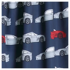 Kids' Race Cars Room Darkening Window Curtain Set Navy/Red - Lush Décor -Barbie Store GUEST a795fcee 8b30 4371 975d 17f8ce070815