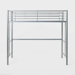 Twin Size Metal Platform Loft Bed - Saracina Home -Barbie Store GUEST aaa14379 6f29 44fd a799 7e2732dfe95a
