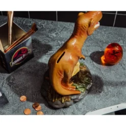 Silver Buffalo Jurassic World T-Rex 6-Inch Ceramic Sculpted Coin Bank Storage 10 Silver Buffalo Jurassic World T-Rex 6-Inch Ceramic Sculpted Coin Bank Storage -Barbie Store GUEST ab8e0893 5bdc 4b90 9449 cb468829ed0e
