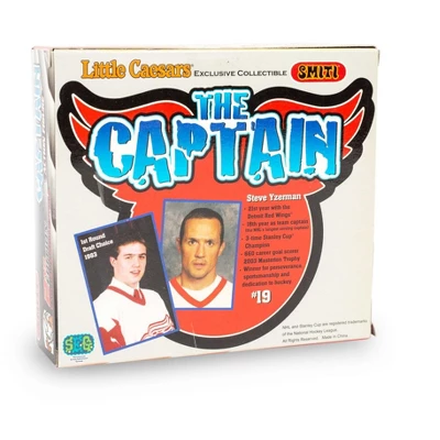 Stevenson Entertainment Detroit Red Wings NHL Exclusive SMITI 3 Inch Mini Figure | Steve Yzerman 4 Stevenson Entertainment Detroit Red Wings NHL Exclusive SMITI 3 Inch Mini Figure | Steve Yzerman - Image 2