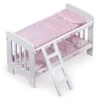 Badger Basket Doll Bunk Bed With Bedding, Ladder, And Free Personalization Kit - White/Pink/Gingham -Barbie Store GUEST ada4d007 52e0 4cfa 9382 9b6c2439a8ef