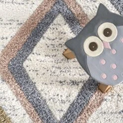 Lillie Abstract Diamond Kids Tassel Area Rug -Barbie Store GUEST adaf99de 6100 4da9 b506 e0c3f45481ee