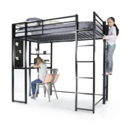 Full Adele Loft Bed With Desk - Room & Joy -Barbie Store GUEST aefad967 5160 4cac a8f8 d3c2aecd941f
