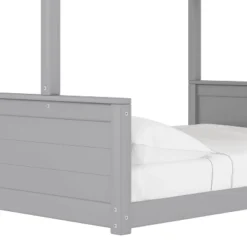Twin Over Full Capri Wood Bunk Bed Gray - Hillsdale Furniture -Barbie Store GUEST af175169 b468 4a59 bc7a ad01a854dac7