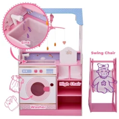 Olivia's Little World Childrens Wooden Doll Changing Station Dollhouse TD-11460W 13 Olivia's Little World Childrens Wooden Doll Changing Station Dollhouse TD-11460W -Barbie Store GUEST afaa4fa3 8858 40b3 8aa5 2b50b3b7e5ca