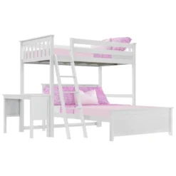 Max & Lily L-Shaped Twin Over Full Bunk Bed With Desk -Barbie Store GUEST afd86a1a e577 4155 ba90 39e5e33a38a3