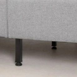 Dylane Upholstered Platform Bed And Headboard Pale Soft - South Shore -Barbie Store GUEST b08f9cf3 7ca8 4483 8b7f e030264922ab