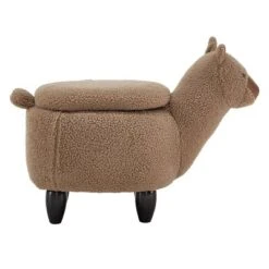 Anders Llama Storage Ottoman Brown - Inspire Q -Barbie Store GUEST b168149a a40f 462a 933b 003507707c2b
