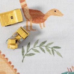 NuLOOM Eamon Dinosaur Machine Washable Kids Area Rug -Barbie Store GUEST b1945f3e ffdd 4c7e bbae 66dc28a4dd1a