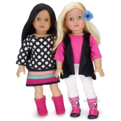 Sophia’s 9 Piece Winter Set For 18" Dolls, Blue/Black -Barbie Store GUEST b1f08f10 5e18 47e9 b451 e950857f6d33