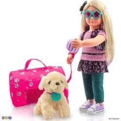 Plush Stuffed Puppy Dog 9 PCS Set For Baby Doll Accessories Fits For 18’’ American Girl Dolls - Play22Usa -Barbie Store GUEST b34c4c4c 2416 47a7 bd1d 0f14b9708462