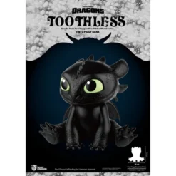 Universal How To Train Your Dragon Serier Vinyl Piggy Bank :Toothless (Piggy Bank) -Barbie Store GUEST b5b1c7c6 33f3 4878 8571 007aac5dd362