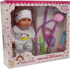 The New York Doll Collection 10 Inch Baby Doll Doctor Set -Barbie Store GUEST b6a26605 46b8 4a1d a10c 6d1f91e82143