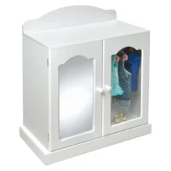 Badger Basket Mirrored Doll Armoire With Baskets -Barbie Store GUEST b8aeef65 ac7f 414d af46 89cf969532c1