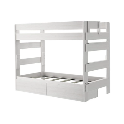 Max & Lily Farmhouse Twin Over Twin Bunk Bed With Storage Drawers 8 Max & Lily Farmhouse Twin Over Twin Bunk Bed With Storage Drawers - Image 6