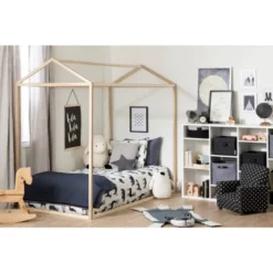 Sweedi House Bed - Natural Poplar - South Shore 14 Sweedi House Bed - Natural Poplar - South Shore -Barbie Store GUEST bcb28aaa 82ee 4d57 a927 2c89459485c3