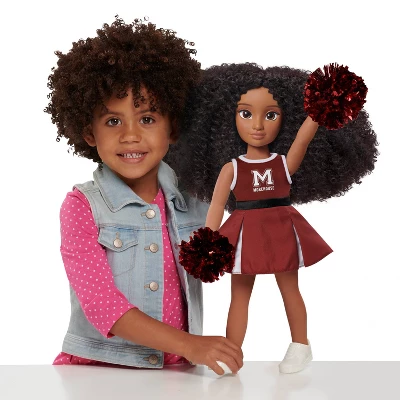 HBCyoU Morehouse Cheer Captain Doll 3 HBCyoU Morehouse Cheer Captain Doll