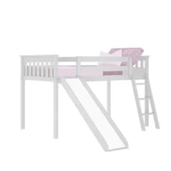 Max & Lily Twin Low Loft Bed With Slide -Barbie Store GUEST bd2ce0e3 db7b 4c4c b957 6efb1c3b8ea1