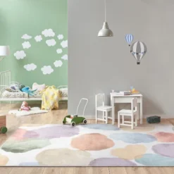 Well Woven WatercolorDot Kids Area Rug -Barbie Store GUEST bdae35f1 75b8 449b b2ae 89ea33274aa8