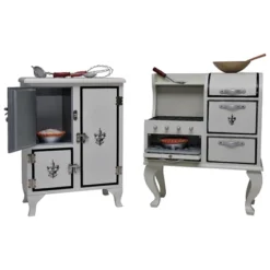 The Queen's Treasures 18 Inch Doll Furniture Vintage Style Ice Box Refrigerator -Barbie Store GUEST bdbd6bdd a0f1 4d73 a44b 0bb947dfb5b5