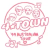 Men's Turning Red 4*Town '99 Australian Tour Badge T-Shirt -Barbie Store GUEST be025fed f57b 4ae9 b924 7ed899ded5f4
