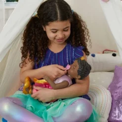 Baby Alive Princess Ellie Grows Up! Growing And Talking Baby Doll - Black Hair 18 Baby Alive Princess Ellie Grows Up! Growing And Talking Baby Doll - Black Hair -Barbie Store GUEST be93ef6a 7910 4e86 91cc 58ee72a145d1