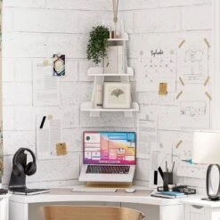 Kids' Corner Ladder Wall Shelf White - RiverRidge Home 16 Kids' Corner Ladder Wall Shelf White - RiverRidge Home -Barbie Store GUEST bf8ef306 3a5d 43d3 bf13 31ee86bc1a99