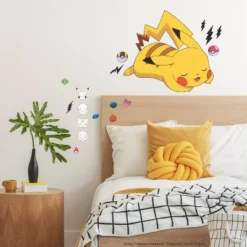 Pokemon Sleeping Pikachu Giant Peel And Stick Wall Decals - RoomMates -Barbie Store GUEST c0022eb3 292b 4a64 beba 96026cdf47b9