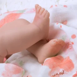 Paradise Galleries Newborn Baby Doll 16 Inch Reborn Preemie, Swaddlers: Peach Blossom, Safety Tested For 3+, 4-Piece Set -Barbie Store GUEST c06c57ef b395 4e30 8e46 60b9d3c732a9