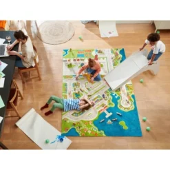 52.5"x71" Mini City 3D Play Rug - IVI -Barbie Store GUEST c09df9eb 5cc8 42d4 880c 334cd3b0ae56