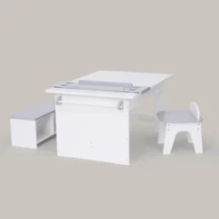 Fantasy Fields - Little Artist Monet Play Art Table Kids Furniture - White/Gray -Barbie Store GUEST c162416b a76e 4d6a b542 9c16b119de65