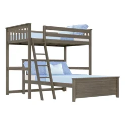 Max & Lily L-Shaped Twin Over Full Bunk Bed -Barbie Store GUEST c30a25d7 6d9f 4dbf 94b9 f0eeac32334a