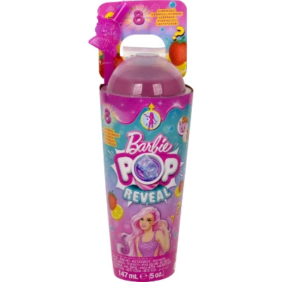 Barbie Pop Reveal Fruit Series Fruit Punch Doll, 8 Surprises Include Pet, Slime, Scent & Color Change 5 Barbie Pop Reveal Fruit Series Fruit Punch Doll, 8 Surprises Include Pet, Slime, Scent & Color Change - Image 3