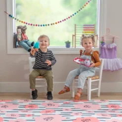 Set Of 2 Rathel Kids' Chairs - Linon 25 Set Of 2 Rathel Kids' Chairs - Linon -Barbie Store GUEST c3fce2e3 00fc 44ff a03d 42d446412447