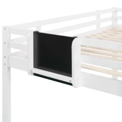 Twin Size Loft Wood Bed With Slide, Stair And Chalkboard - ModernLuxe -Barbie Store GUEST c492ceab ef15 4be1 bf5b d2dc7c0fd2ea