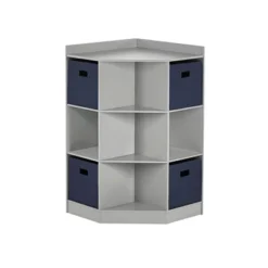 5pc Kids' Corner Cabinet Set With 4 Bins Set - RiverRidge Home -Barbie Store GUEST c4f84693 b304 42c3 8f8b dacf497e1cfd
