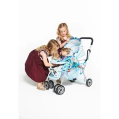 Joovy Baby Doll Caboose Tandem Stroller - Blue Dot -Barbie Store GUEST c579967b c102 4533 b198 9a6c58c4372b