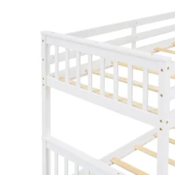 Twin Over Full Bunk Bed With Ladders And Two Storage Drawers-ModernLuxe 23 Twin Over Full Bunk Bed With Ladders And Two Storage Drawers-ModernLuxe -Barbie Store GUEST c590024b b446 4eaa bcfa 0626cc848f4e