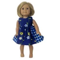 Doll Clothes Superstore Size 6 Matching Girl And Doll Sleeveless Dresses -Barbie Store GUEST c5dcfc6a 1596 4a98 a18f 72f73ba3b618