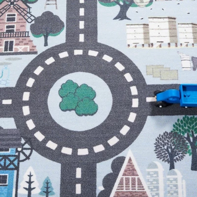 Kids Playhouse KPH232 Power Loomed Area Rug - Safavieh 7 Kids Playhouse KPH232 Power Loomed Area Rug - Safavieh - Image 5