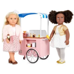 Our Generation Two Scoops Ice Cream Cart Accessory Set For 18" Dolls 10 Our Generation Two Scoops Ice Cream Cart Accessory Set For 18" Dolls -Barbie Store GUEST cab2e55c d476 45b9 b36b b8b9d9a7e7c2